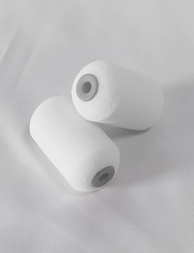 Miniatura 3 de ROLLINGDOG Rodillos de espuma de 2 pulgadas, rodillos de pintura de espuma de alta densidad o pintura de corte y detalles (paquete de 10)