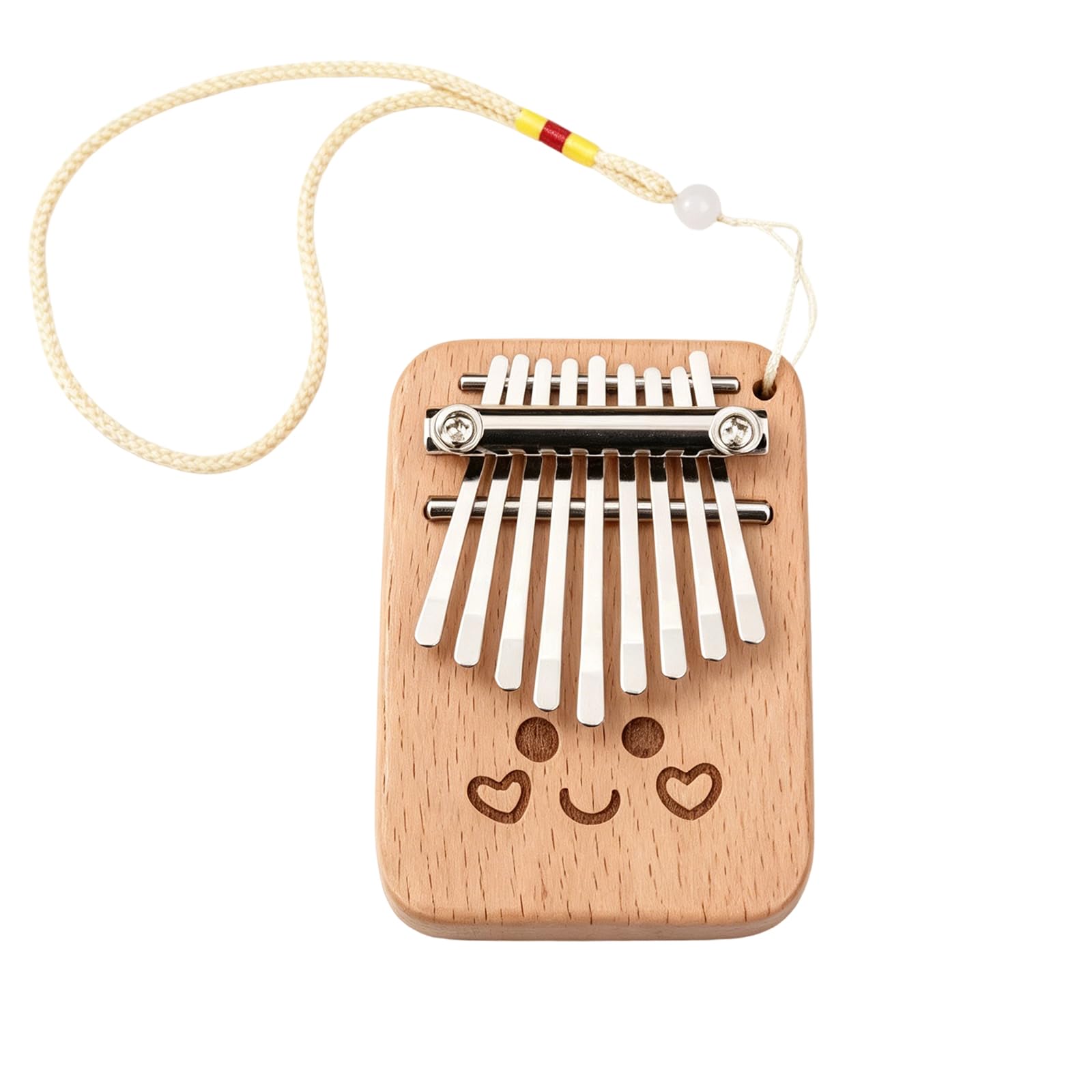 Amazon | カリンバ 9音 ミニ 親指ピアノ 木製 ハンドパン 初心者 楽器