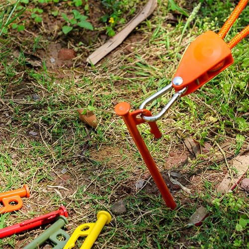 Piquets de tente en acier robuste kit de fixation durable outdoor