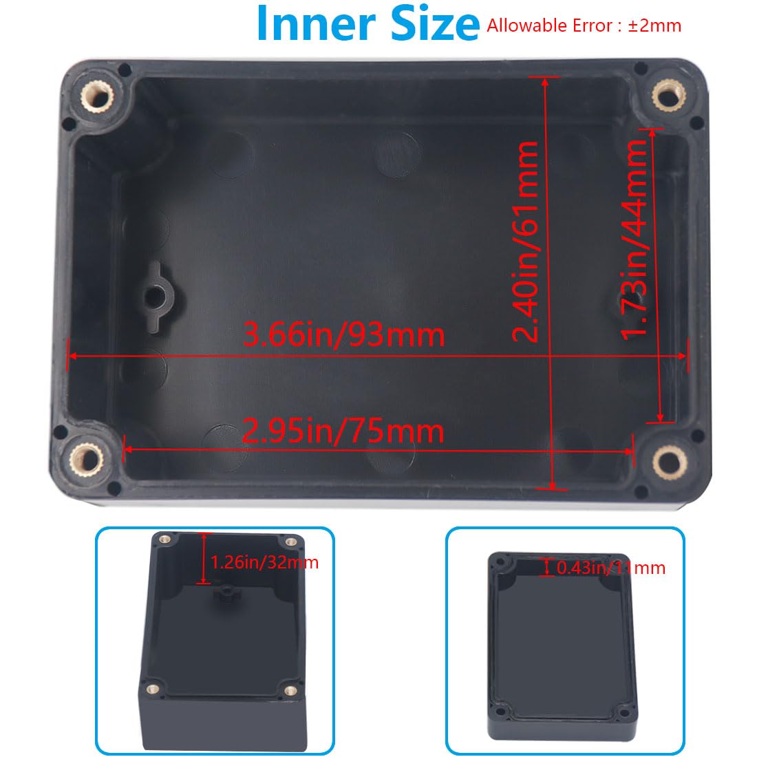 Waterproof Junction Box - IP67 Electrical Enclosure -6