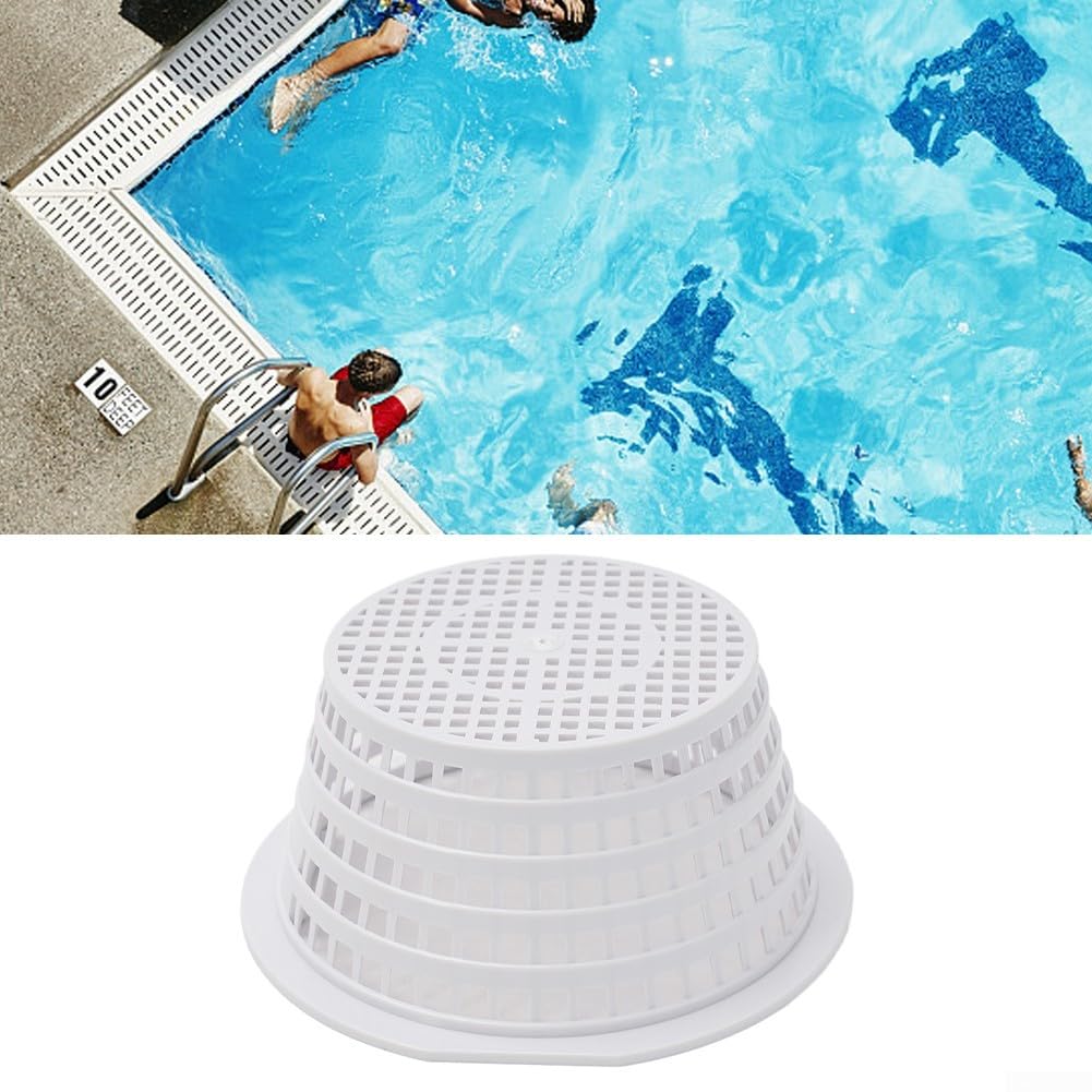 Panier De Skimmer De Remplacement Pour Piscine - 16 Cm Avec Poignée - Préfiltre à Débris - 9