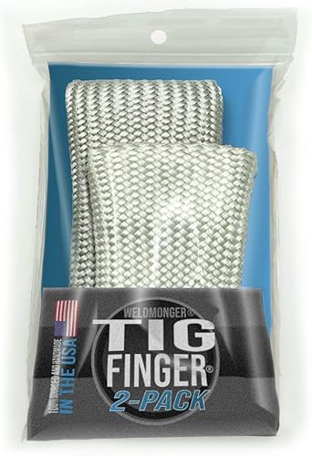 Miniatura 2 de Consejos y trucos de soldadura Tig Finger Heat Shield (paquete de 2)