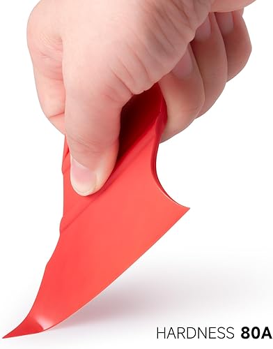 Miniatura 10 de FOSHIO Escobilla de goma pequeña flexible azul para vinilo, escobilla de tintado de ventana, escobilla de borde para recortar bordes, escobilla de