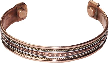 Earthing Copper Bracelet Magnetic Braided Design Arthritis Healing Power