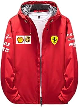 Ferrari ウィンドブレーカー Black ナイロン ウィンドブレーカージャケット | Ferrari®