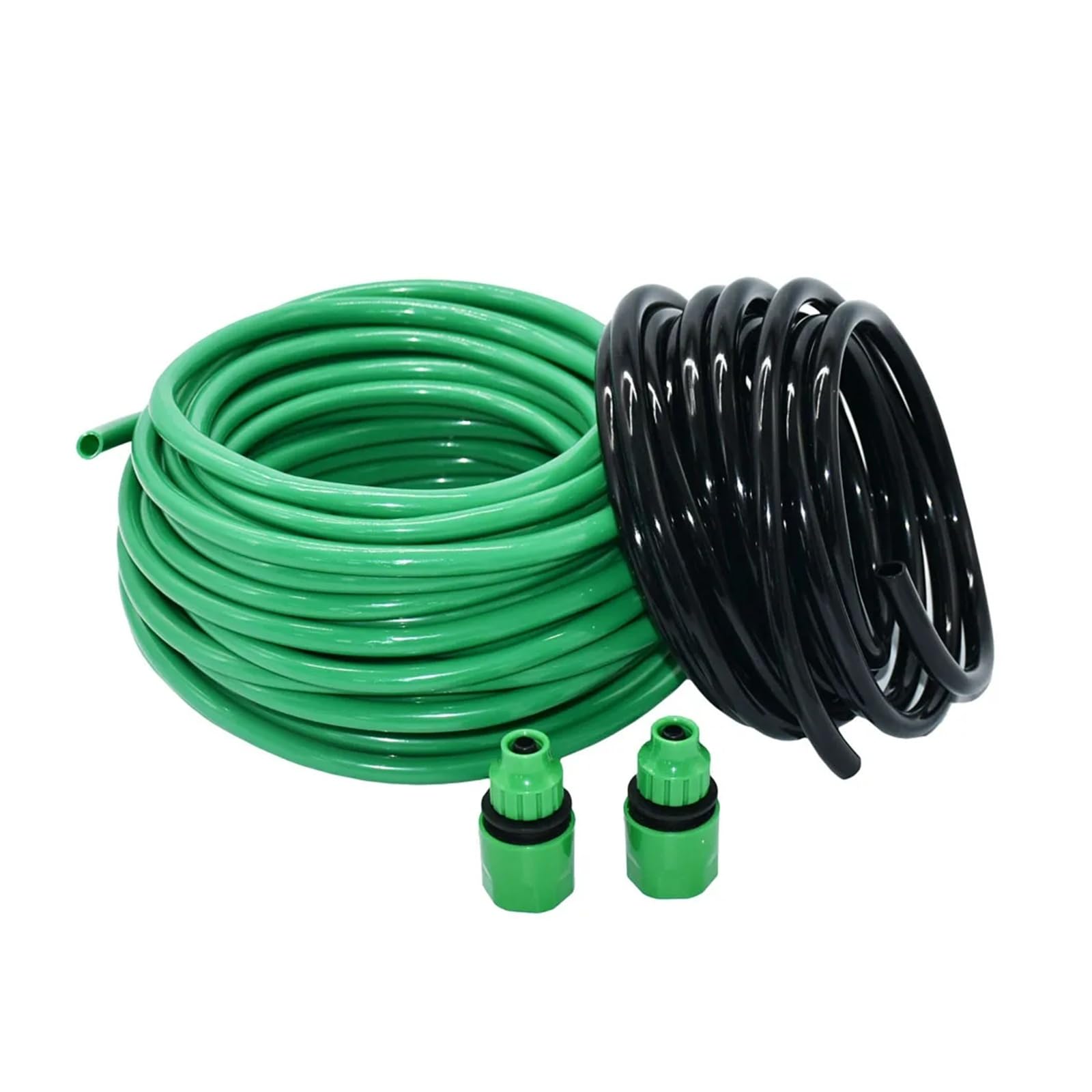 Wąż do nawadniania kropelkowego z PCW, 4/7 mm, 8/11 mm, 9/12 mm, akcesoria do nawadniania, do trawnika i balkonu, rurki do nawadniania ogrodu, jasnożółty
