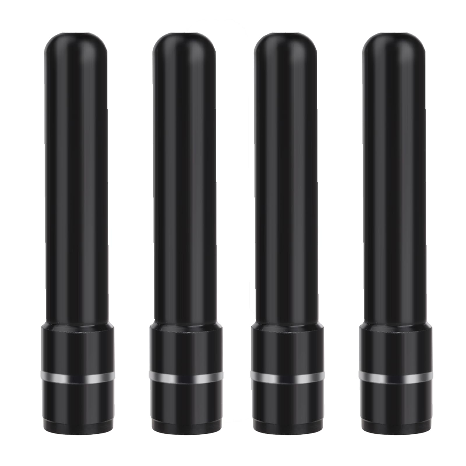 Bingfu Antena corta SMA macho de radio jamón