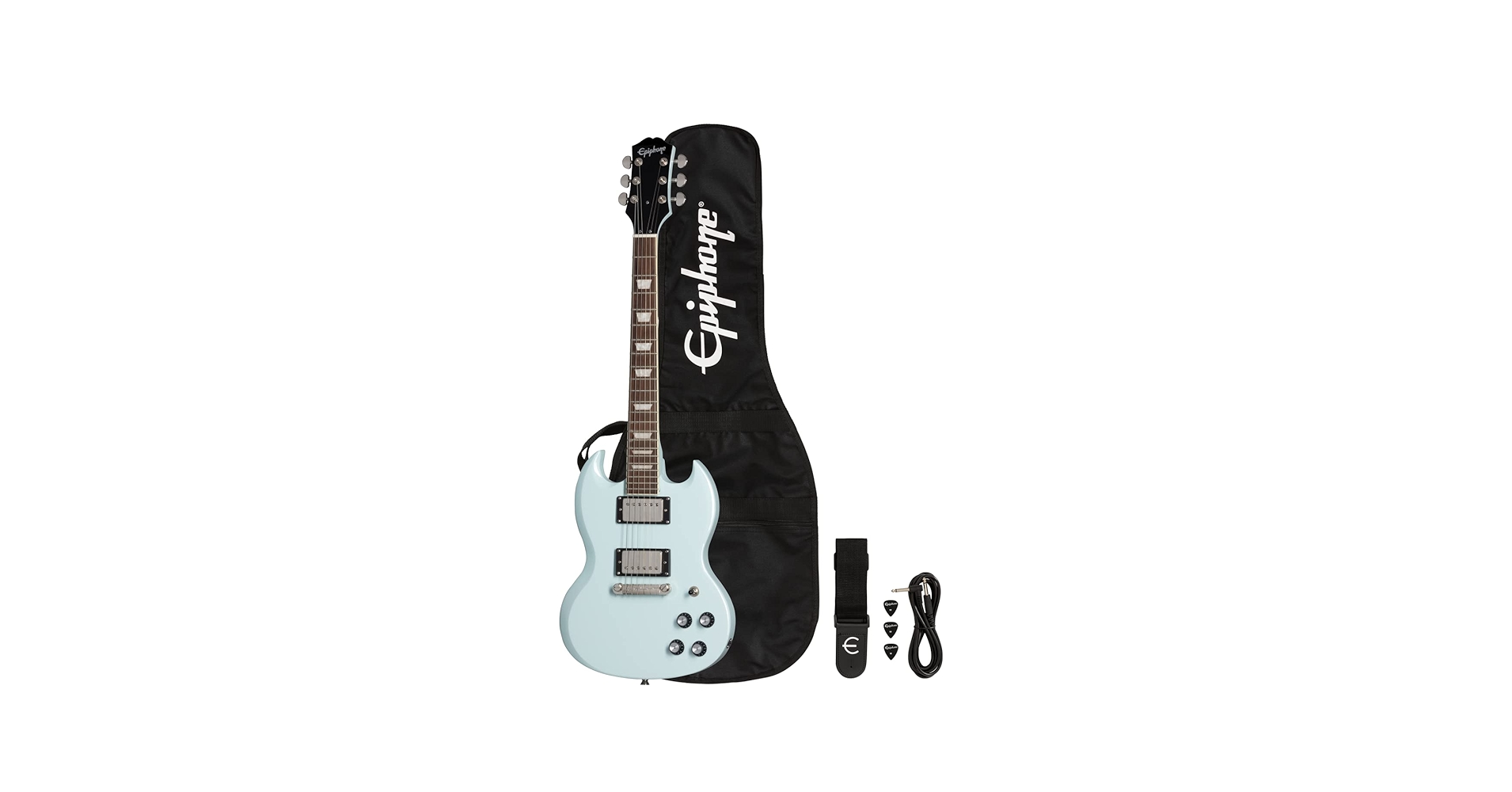 Amazon | Epiphone/Power Players SG Ice Blue エピフォン
