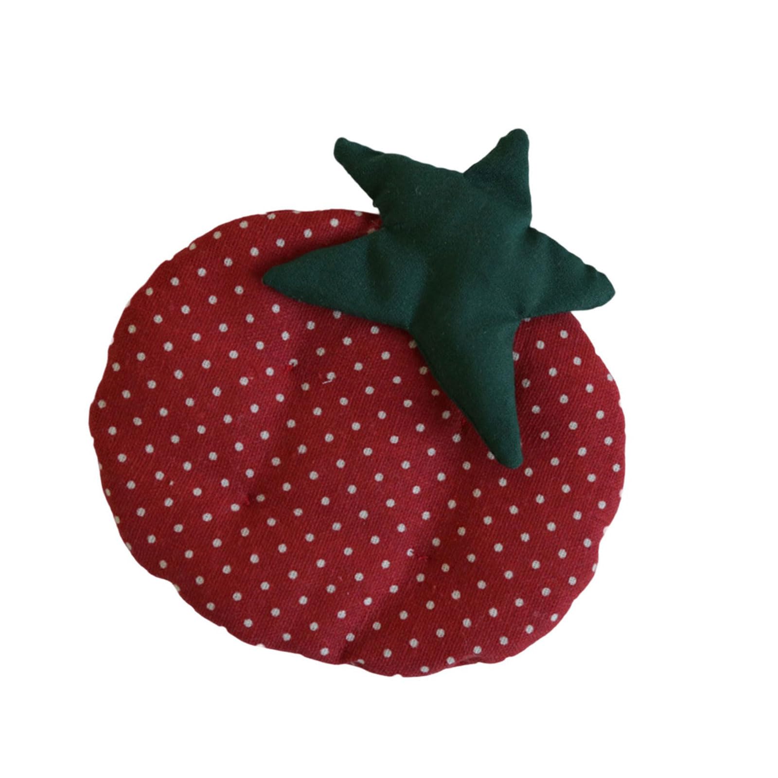 Cotton Coasters Tomato Shape Kitchen Accessory Coffee Mat Table Decoration Cup Mat