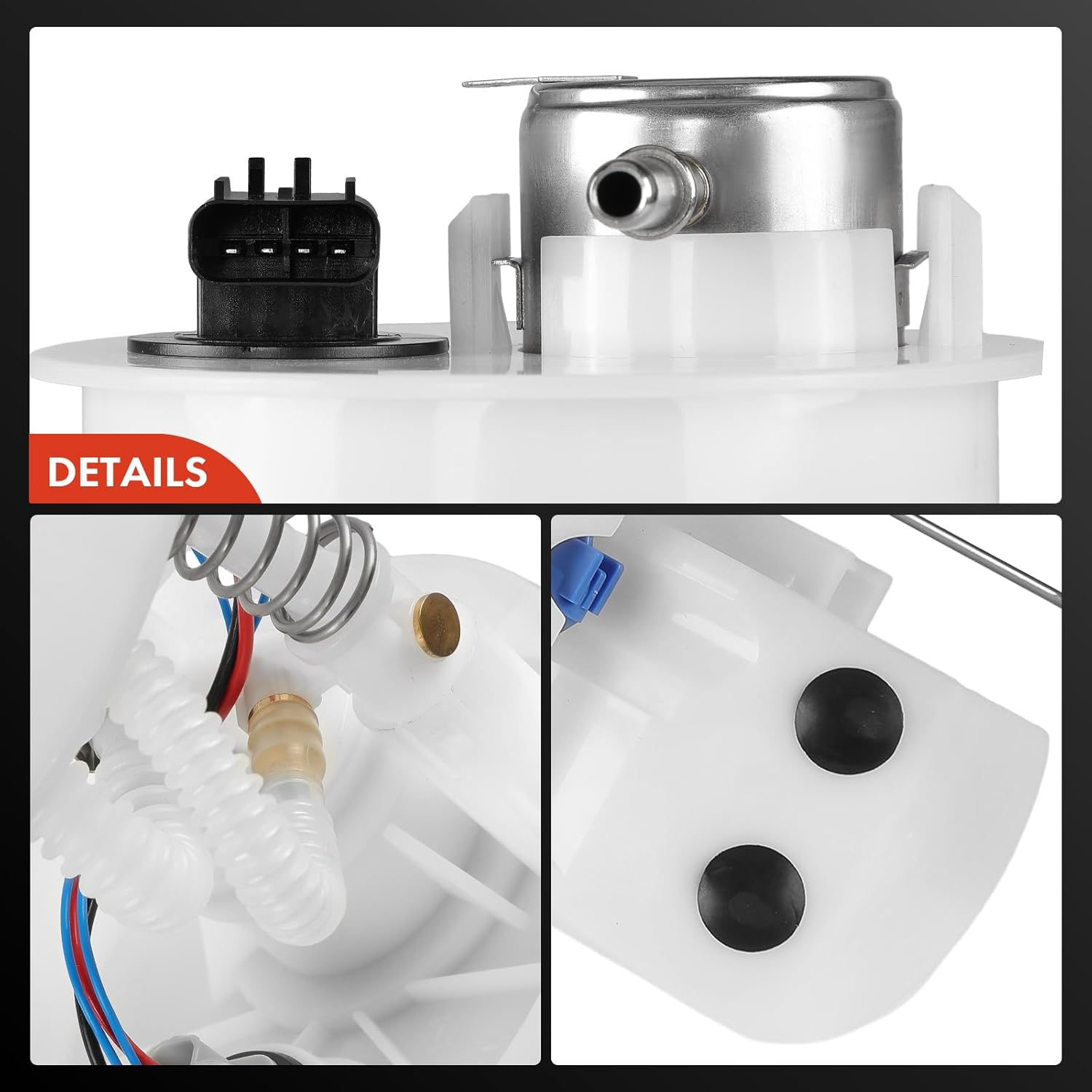 A-Premium Electric Fuel Pump Module Assembly with Sending Unit Compatible with Chrysler & Dodge & Plymouth Neon 2000, L4 2.0L, Gas, Sedan, Replace# 5014351AB, 5014351AC