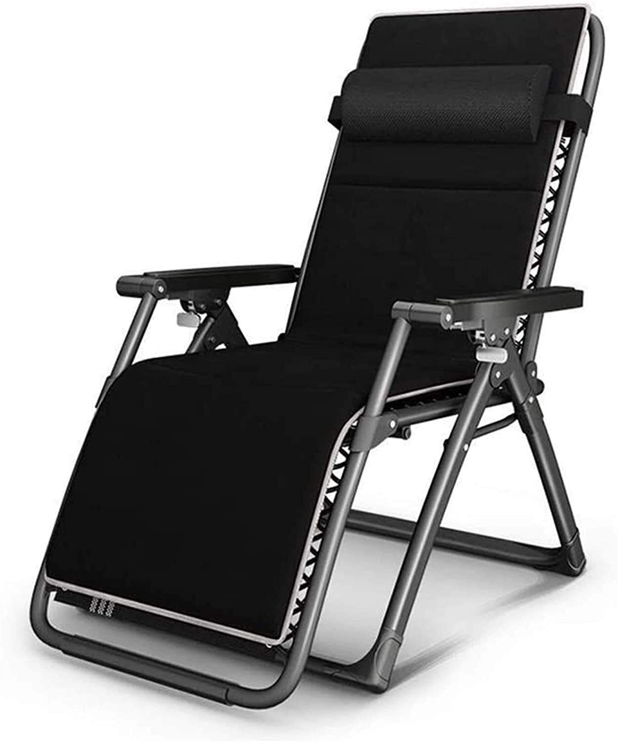 Genérico Tumbona reclinable Ligera, multifunción en Silla Plegable portátil, Playa, Sol, Camping, jardín, Tumbona (C)