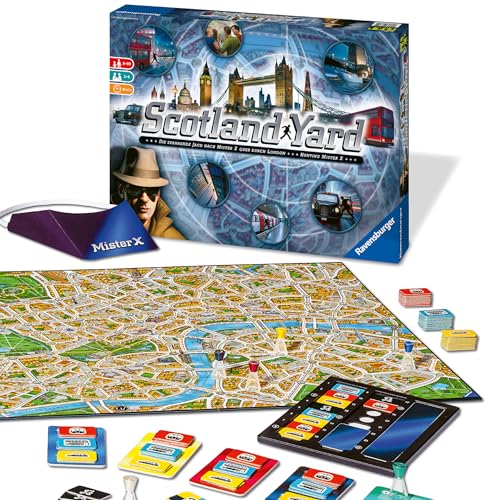 Das Spiel des Lebens Junior Brettspiel für Kinder ab 5 Jahren, Spiel für 2 – 4 Spieler 5 Ravensburger Gesellschaftsspiel 26601 - Scotland Yard - Familienspiel, Brettspiel für Kinder und Erwachsene, Spiel des Jahres, für 2-6 Spieler, ab 8 Jahre