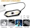 Streak Bike Scooter Turn Signal 5 Different Lights Rechargeable Rear LED Warning Light Remote Control