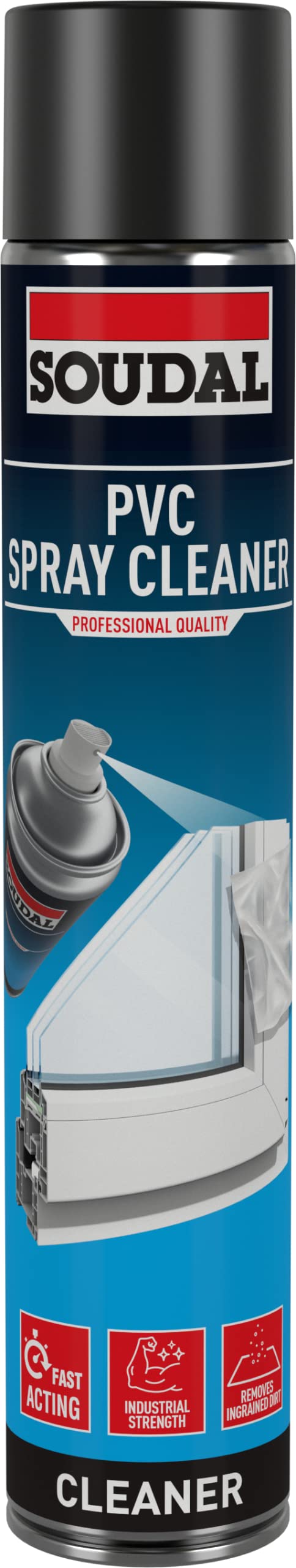 SoudalPVC Aerosol Spray Cleaner 750ml