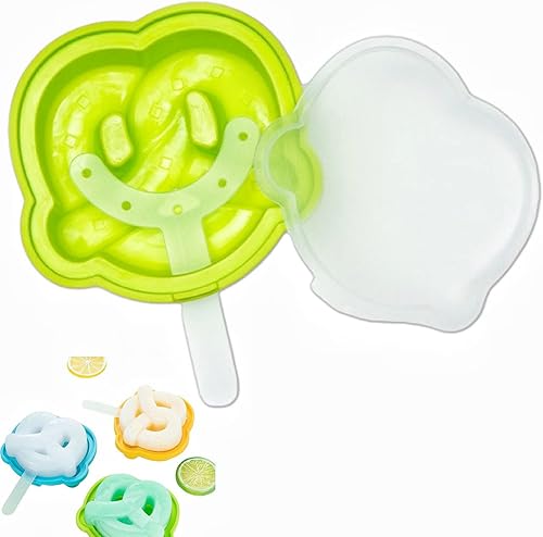 Miniatura 8 de Paquete de 2 moldes de silicona para hacer paletas de helados, moldes de helado congelados, accesorios de cocina, leche materna de fácil liberación,