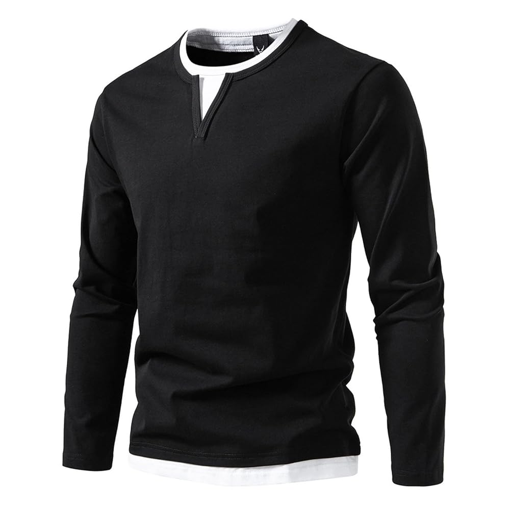 シンゾーン　MILITARY HENLEY PULLOVER BLACK MILITARY HENLEY PULLOVER – Shinzone