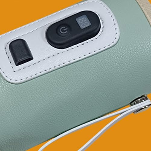 Miniatura 5 de Calentador de biberones USB, protector de calor de leche para bebés con pantalla LED para el hogar, viajes, automóvil (verde)