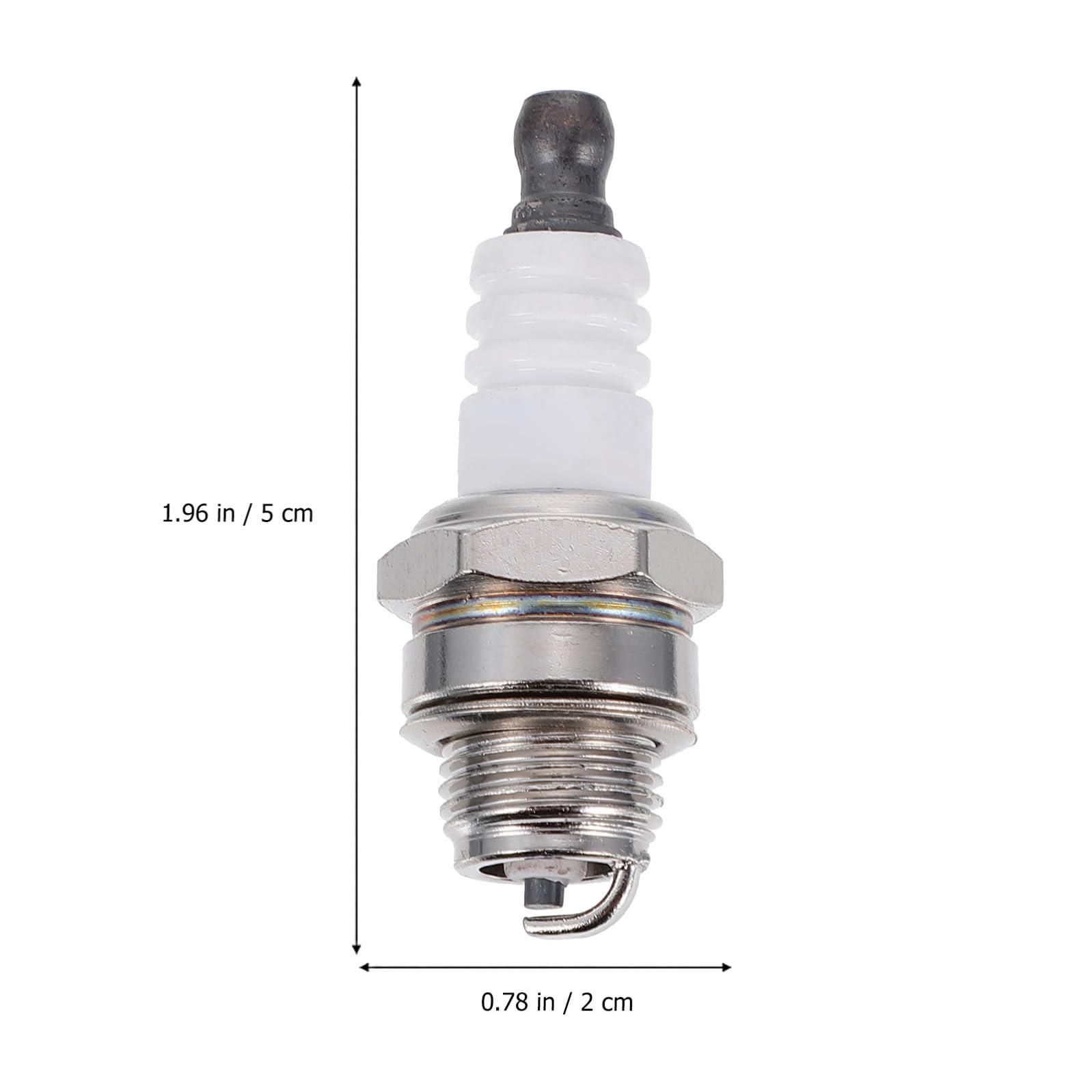 SUPVOX 20 pièces Jeu de Bougies Allumage pour Tondeuse et Tronçonneuse Jardinage Durable et Facile à Installer Accessoires pour Outils de Jardin à Deux