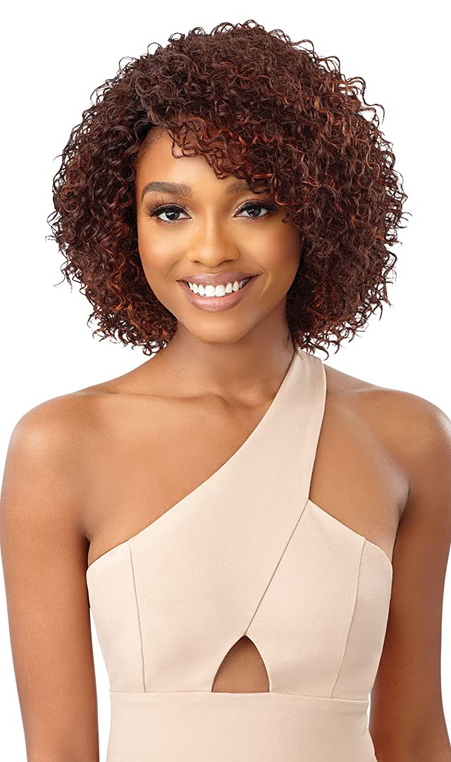 Amazon.com : Outre Full Wigs Wigpop heat Resistant Fiber High Tex JACKSON  (DRGITOF) : Beauty \u0026 Personal Care