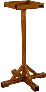 Riverside Woodcraft Open Bird Table Large With Anti Bacteria Coating