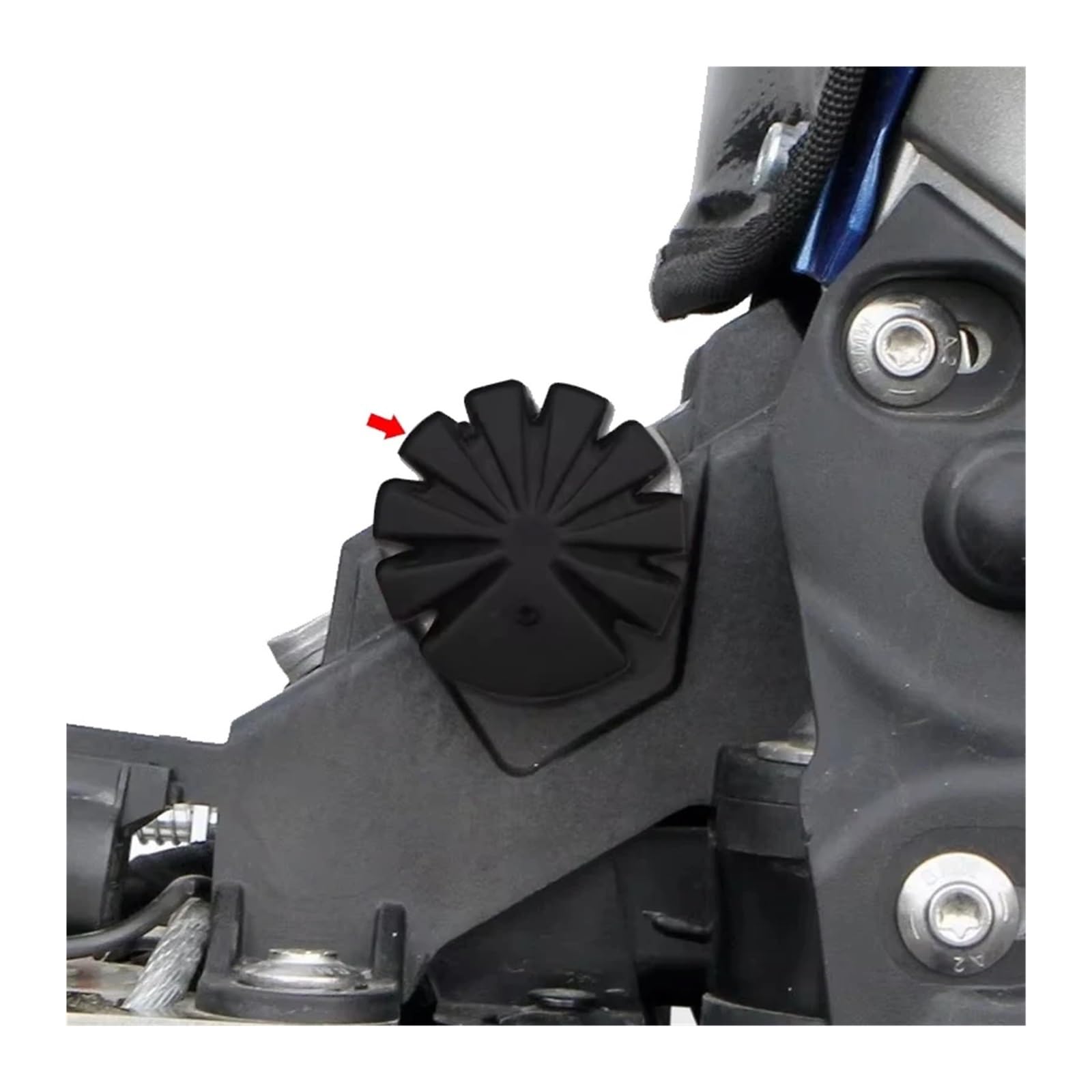 Kit Regolazione Altezza Sella Gomma 10mm per BMW R1300GS Adventure 2023-2025