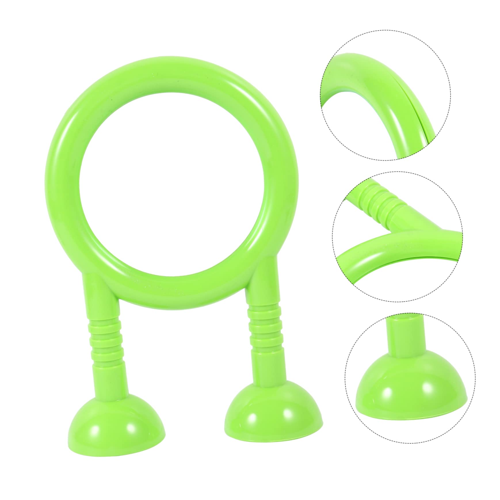 OUNONA 1pc Convex Lens School Supplies Optical Teaching Aid Teaching Instrument Optical Experiment Equipment Optics Experiment Apparatus Abs Green