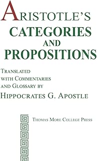Aristotle's Categories and Propositions