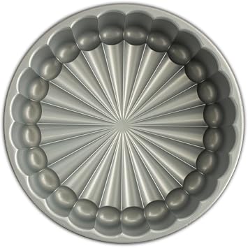 Nordic Ware 83577 Charlotte cake mold, one size, gold color.
