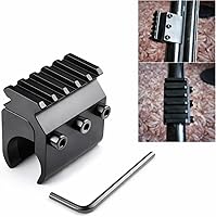 Vista 2 de 360 Tactical Universal 21mm Weaver Base Adaptador Convertidor de Cañón Alcance de Alcance de Carga Pesada