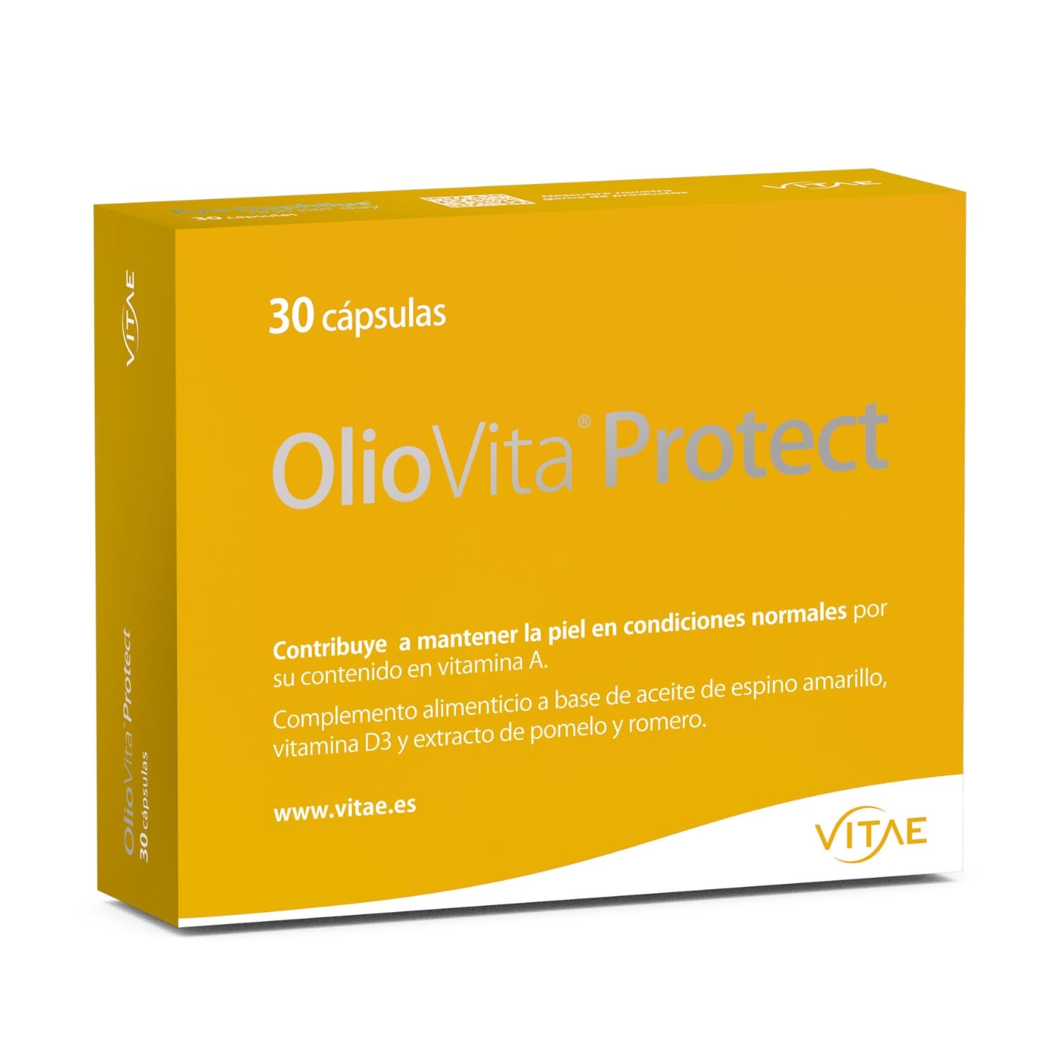 OlioVita Protect fotoprotector oral cápsulas con vitamina D para piel sensible al sol 6