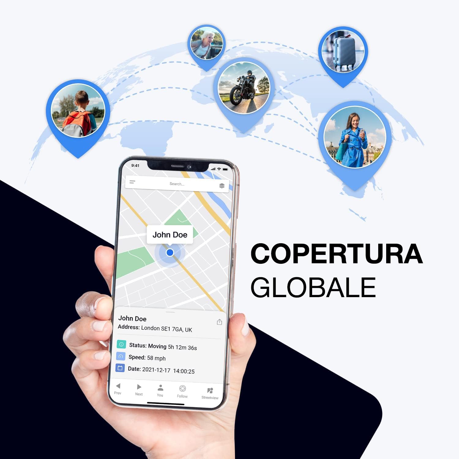 Rewire Security DB2 Localizzatore GPS per Veicoli Cablato – Tracciamento in Tempo Reale 24/7 ad Alta Precisione per Auto, Moto, Furgoni – Installazione Facile – Abbonamento Mensile Economico