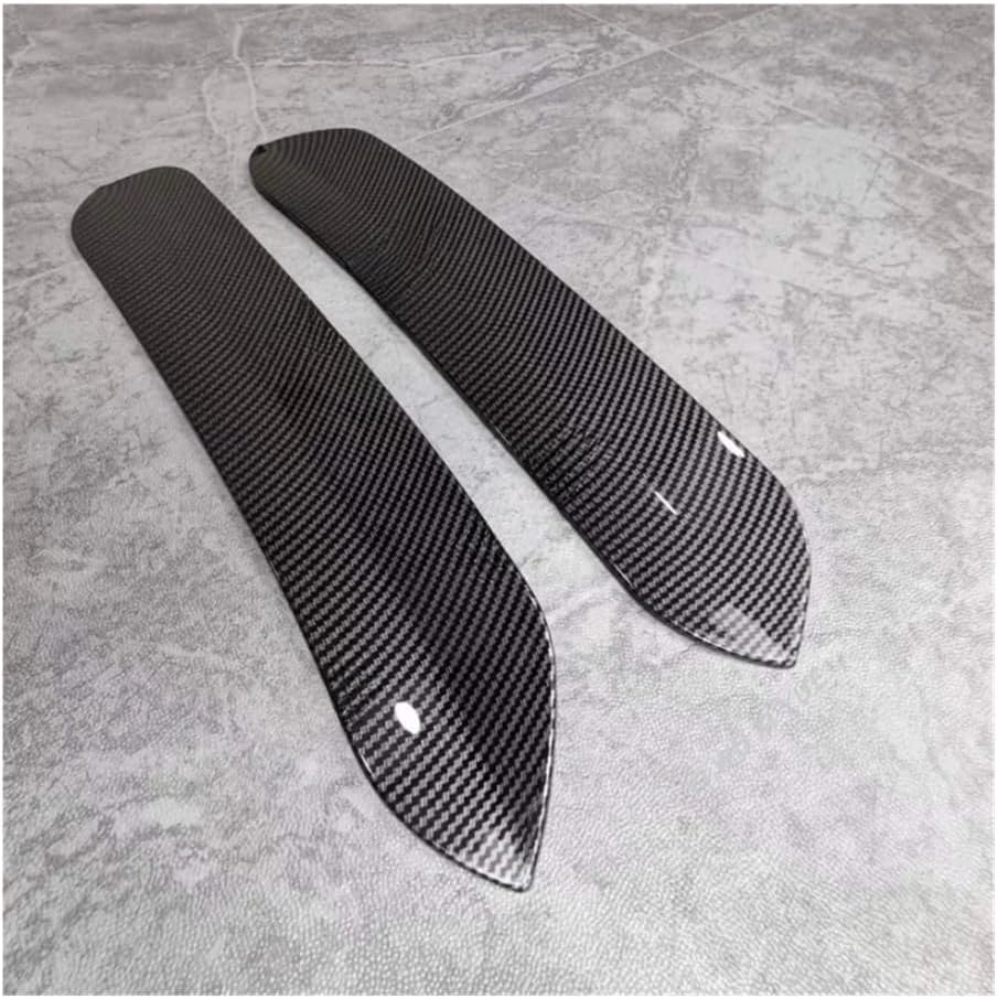 Rear Spoiler Compatible with VW Polo 5 MK5 6R 6C GTI 2009-2017 Oettinger Style Roof Spoiler Wing Extentions Flaps Rear Car Styling Kits(Carbon Look)