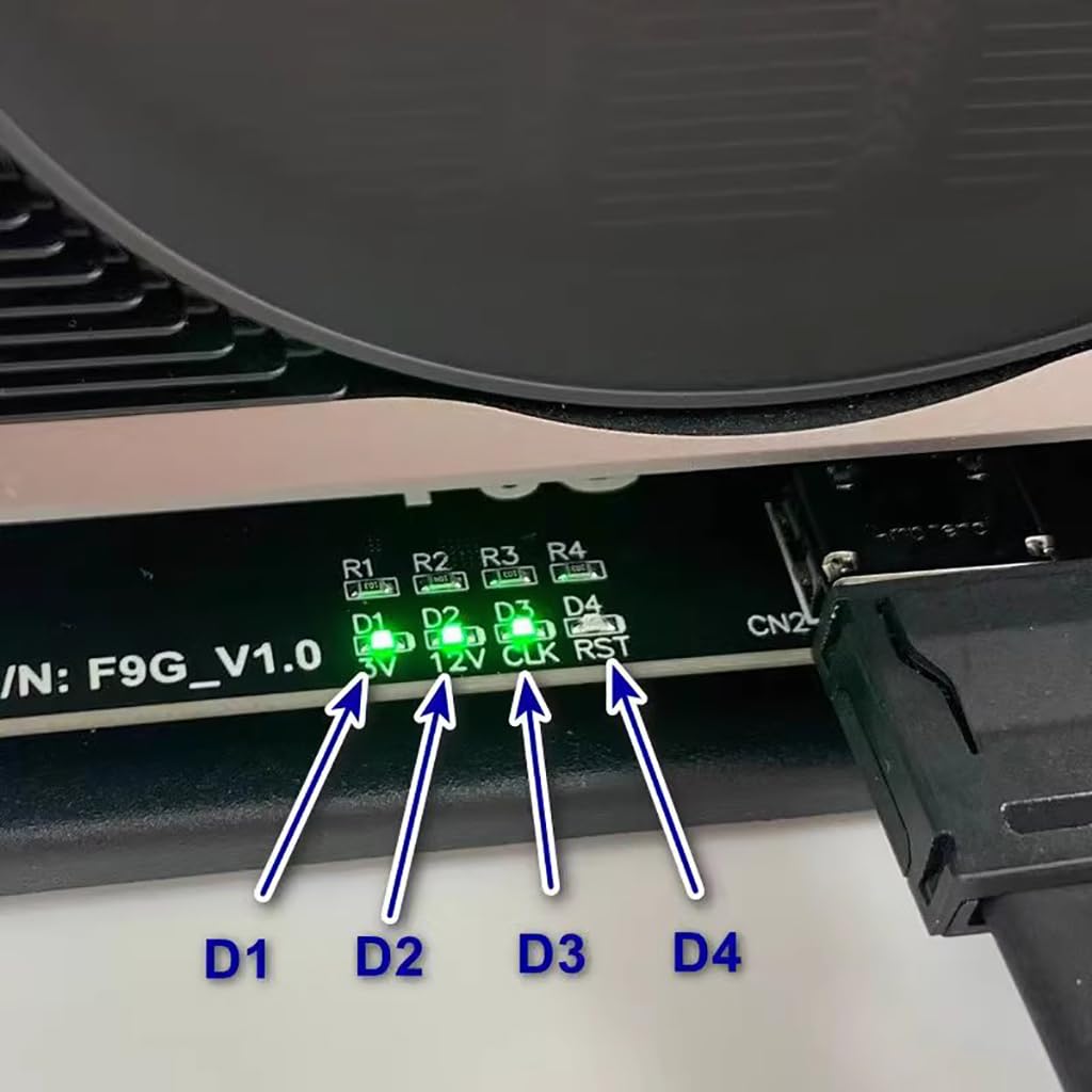 Amazon.com: JMT ADT-F9G-BK7 PCIe X16 to OcuLink SFF-8612 Docking