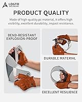 Vista 6 de Visor de Repuesto para Casco de Moto, Protector de Visera para Casco Star RS-1 Vortex Qualifier Revolver, Accesorios Universales