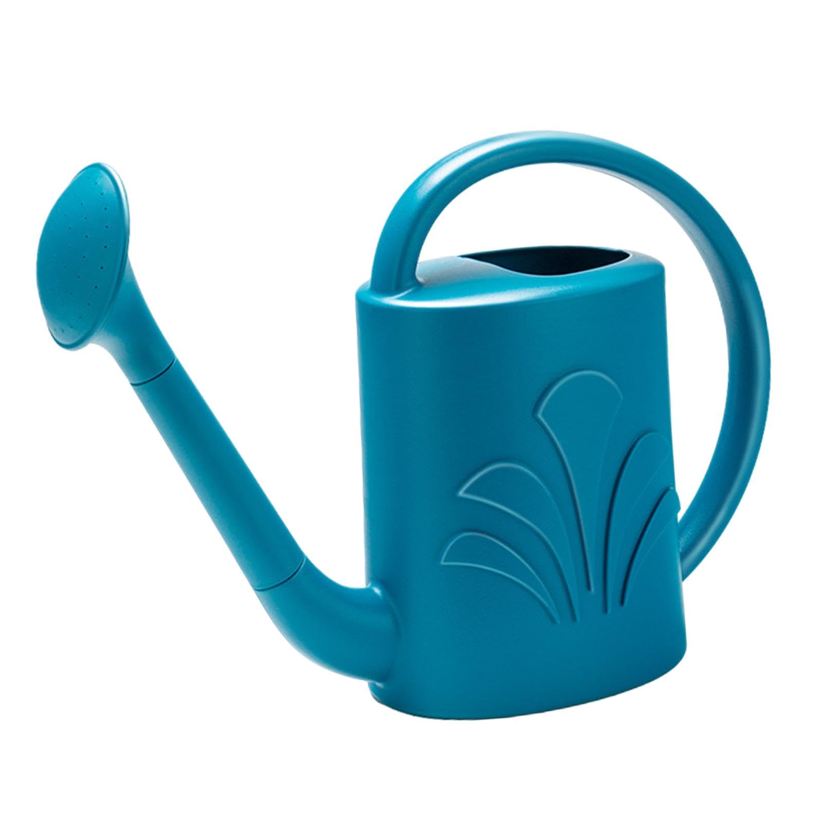 4L Garden Watering Can Home Office with Sprinkler Head Planting Watering Pot Blue