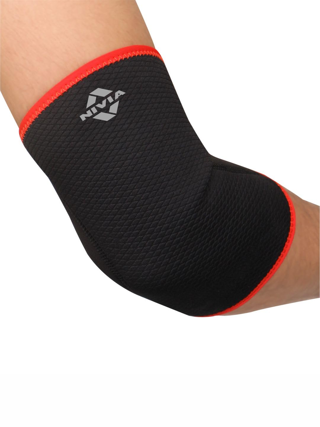 Nivia Orthopedic Performance Elbow Support For Gym, for men and women, for outdoor workouts, for badminton cricket, Elbow Guard, Elbow Brace, Neoprene (Slip In, Medium, Black) (B01FYX5OP8) Amazon Price History, Amazon Price Tracker