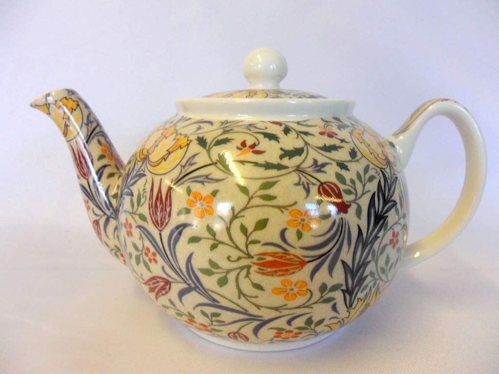 Buy Heron Cross Pottery 2 cup teapot in William Morris flora design for