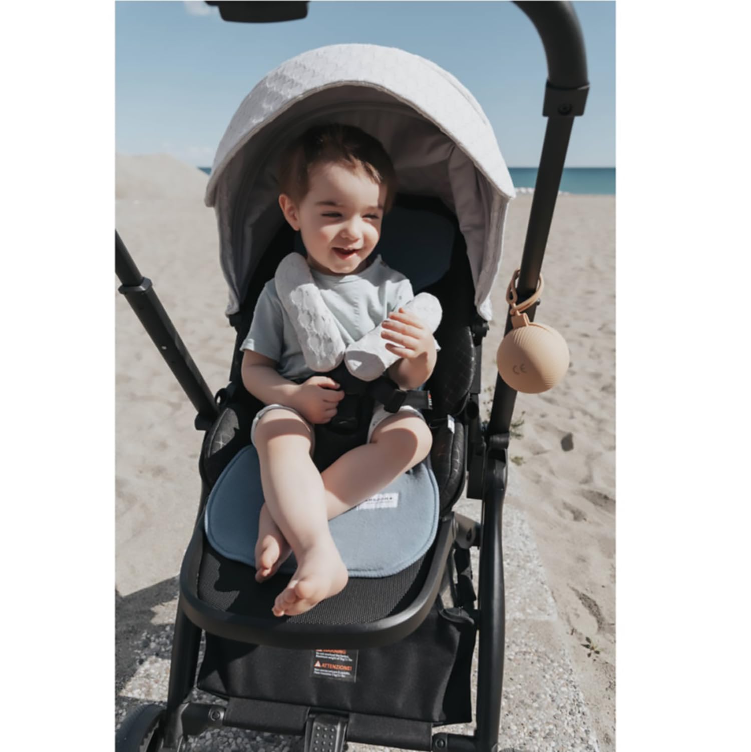 AIR 'N GO MATERASSINO UNIVERSALE PER PASSEGGINO BAMBOOM BLU 104157 – 336