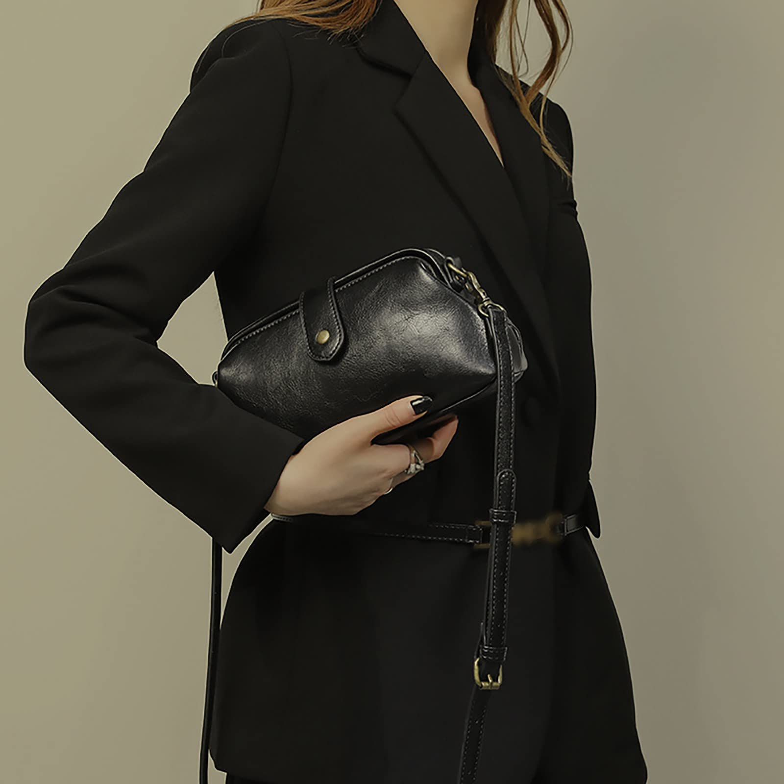 Monederos de verano para mujer 2026 - Bolso cruzado de nailon impermeable, bolso de mano de temperamento moderno