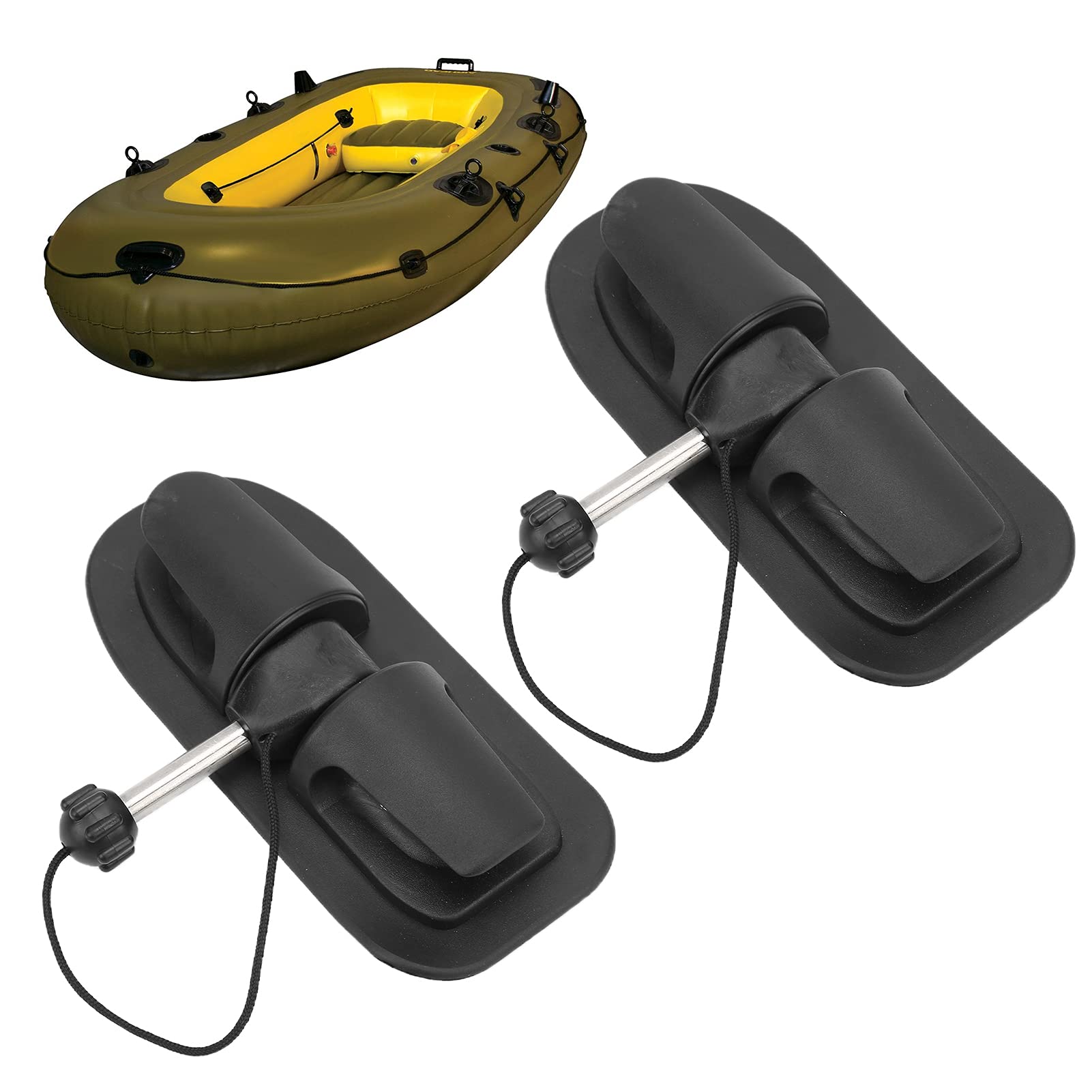Set Di 2 Supporti Per Pagaia Da Kayak, Accessori Di Montaggio Neri Supporto Per Pagaia Pagaia A Sgancio Rapido 84492708