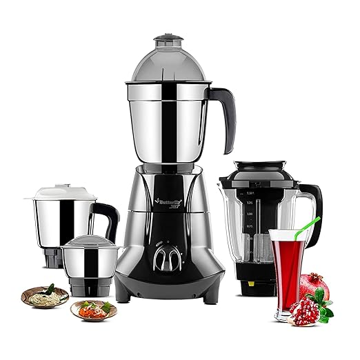 Butterfly Jet Elite Mixer Grinder, 750W, 4 Jars (Grey) at Rs. 2599