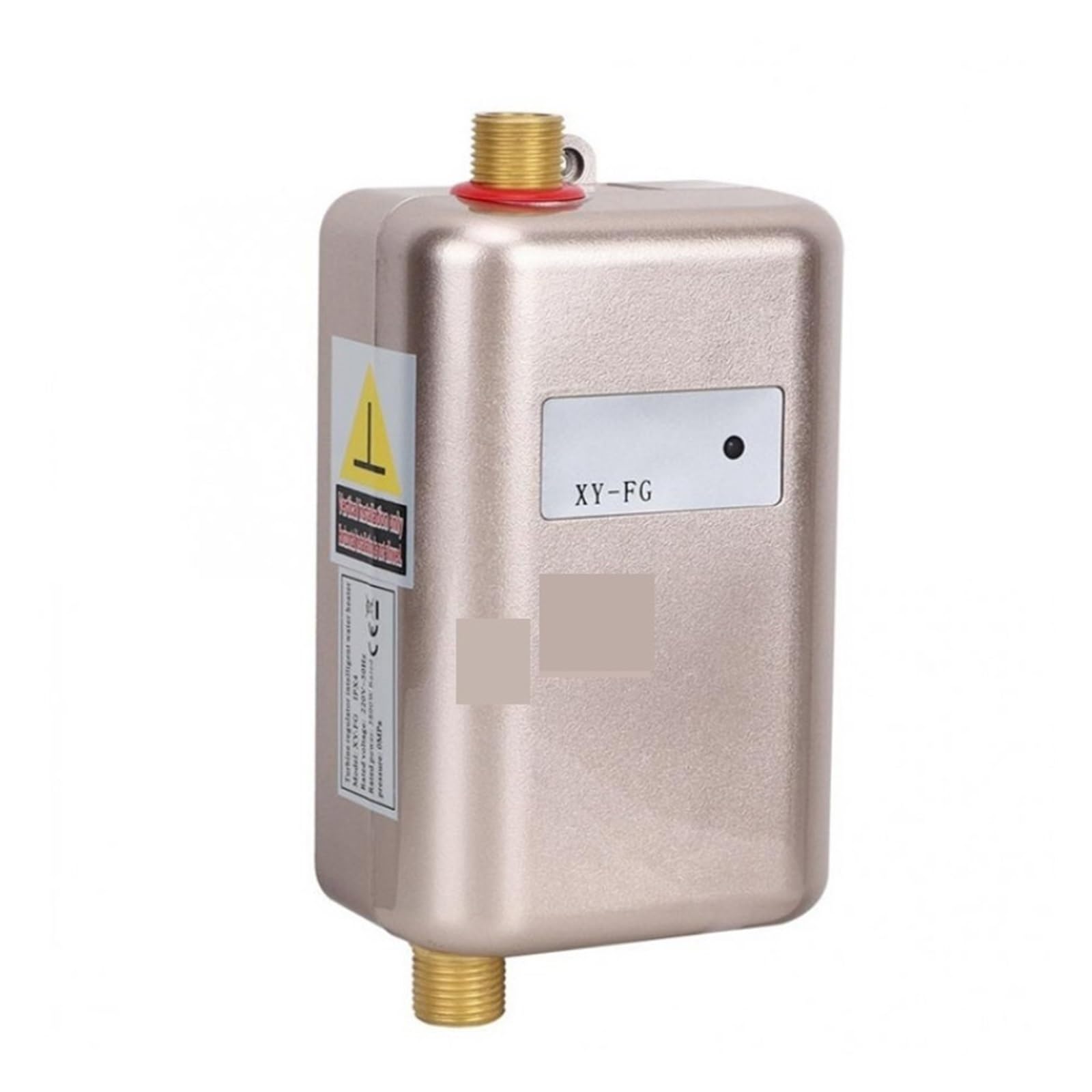Elektryczny Podgrzewacz Wody O Mocy 3800 W. Natychmiastowy Bezzbiornikowy Ciepłej Bojler Przepływowy Z Przepływem Prysznicowym, Najwyższa szczelność(Wit)