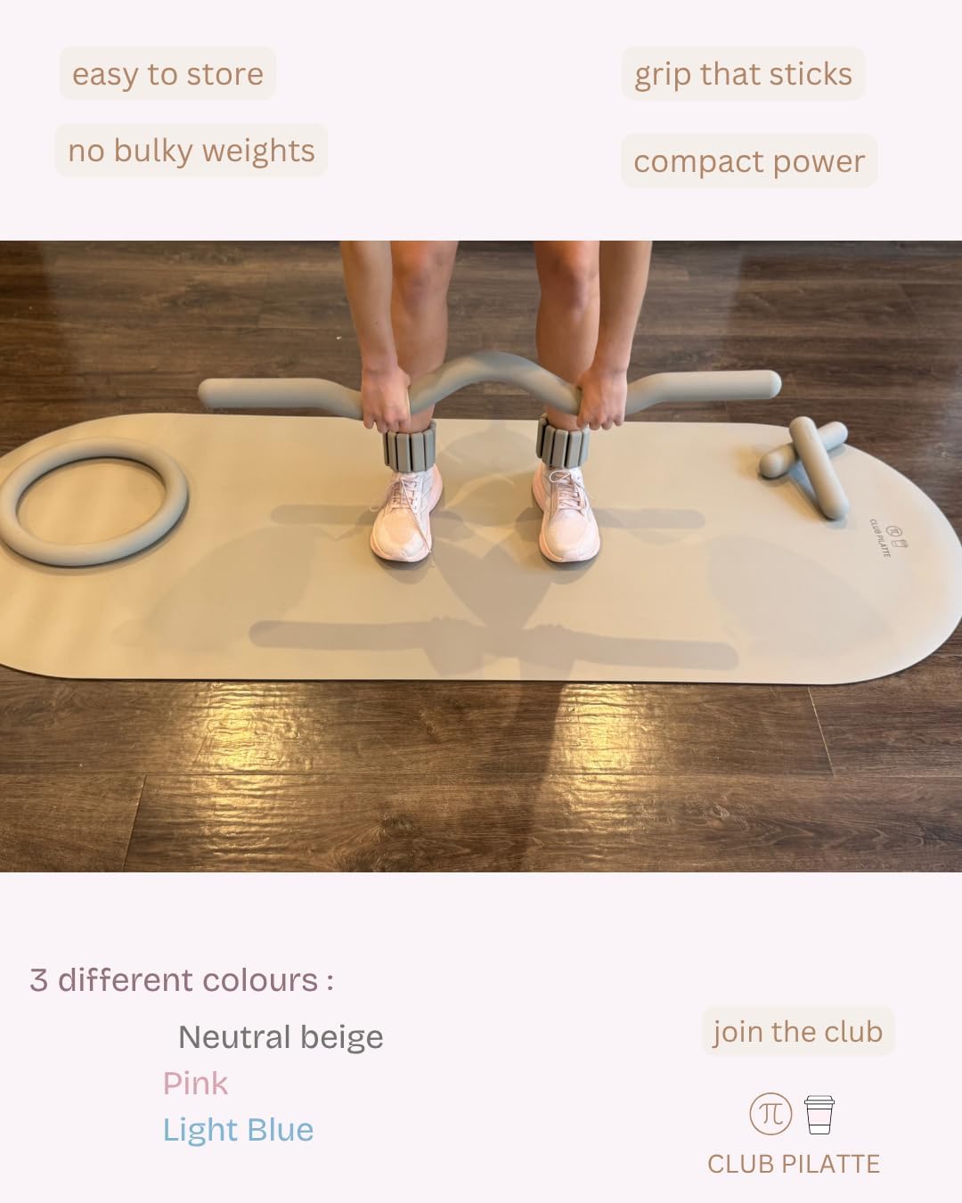 Premium Yoga Arched Mat 4.5 mm Non-Slip Exercise Mat for Fitness, Pilates, Home Workout, Easy Foldable with magnet, Semi Circular Circle Mat, Comfortable Environmental Protection