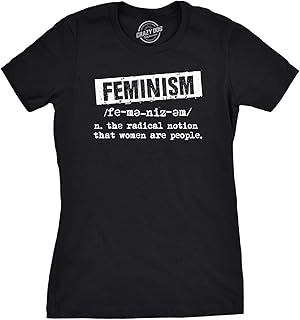 Womens Feminist Definition Cool Empowerment T-Shirt for Ladies