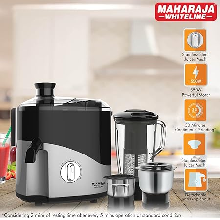 maharaja mixer grinder 550w price