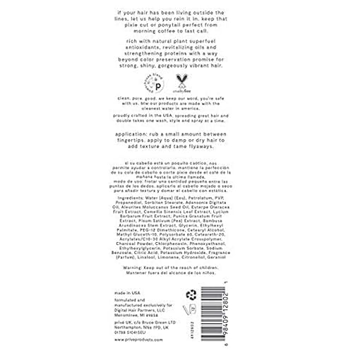 Miniatura 3 de Privé Definition Crema para el cabello – Crema de peinado de alta sujeción para alisar, moldear y dar forma – Productos para el cabello