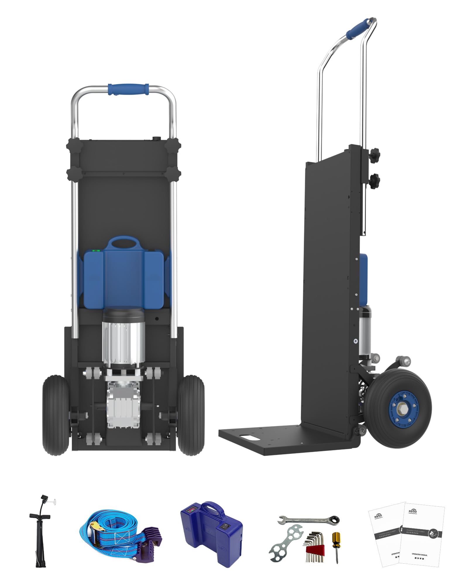 XSTO ZW4250 Electric Dolly Stair Climbing Cart