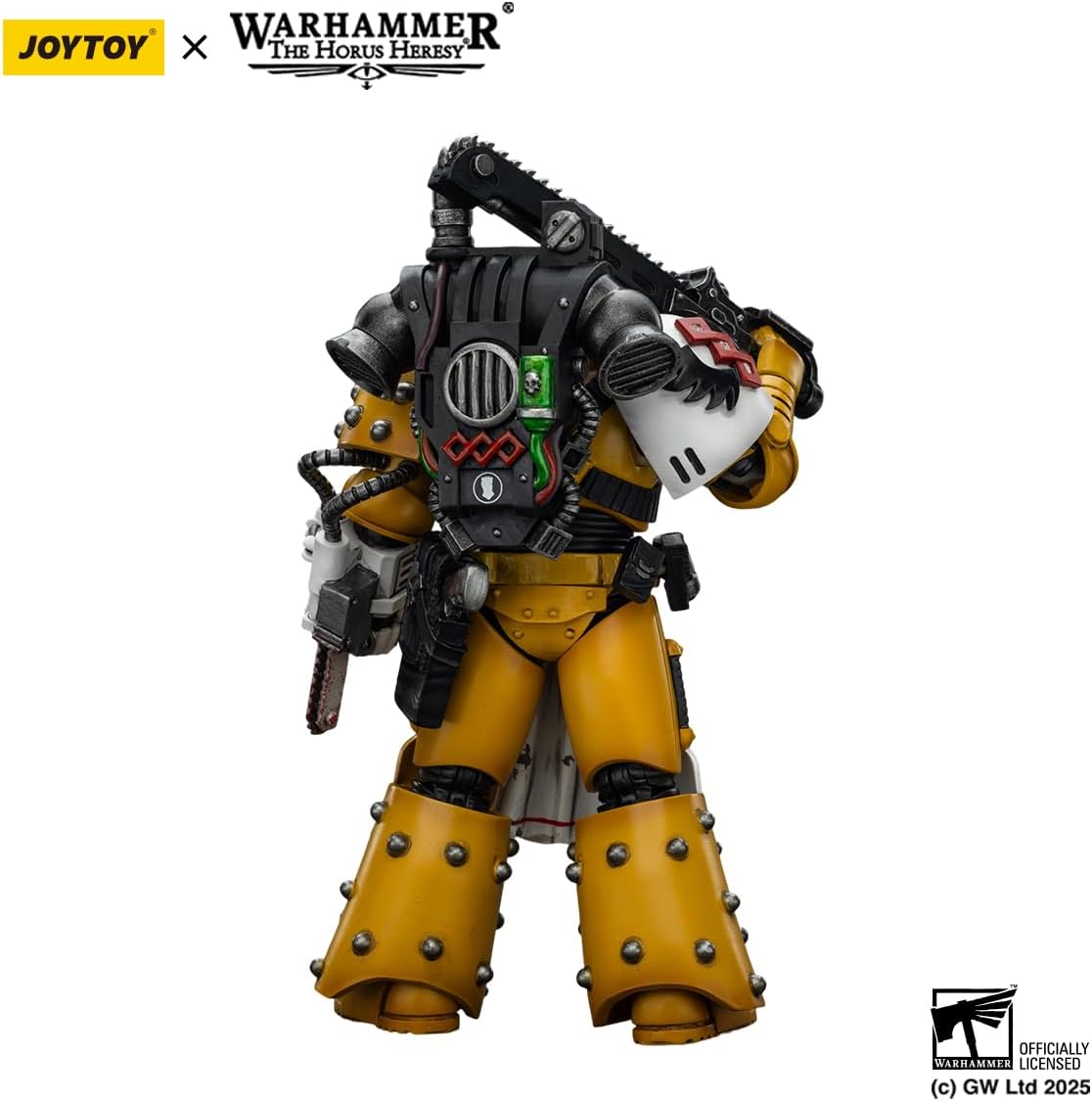 JOYTOY Warhammer 40K The Horus Heresy Sons of Horus 1/18 Action Figure Mecha Joy Toy Collection Imperial Fists Legion Apothecary