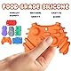 6 Stück Fidget Toys Sensory Stones - Texturierte Sensorik Spielzeug für Kinder & Erwachsene, Anti Stress Autismus Spielzeug für Schulklasse, ADHS & Angstlinderung