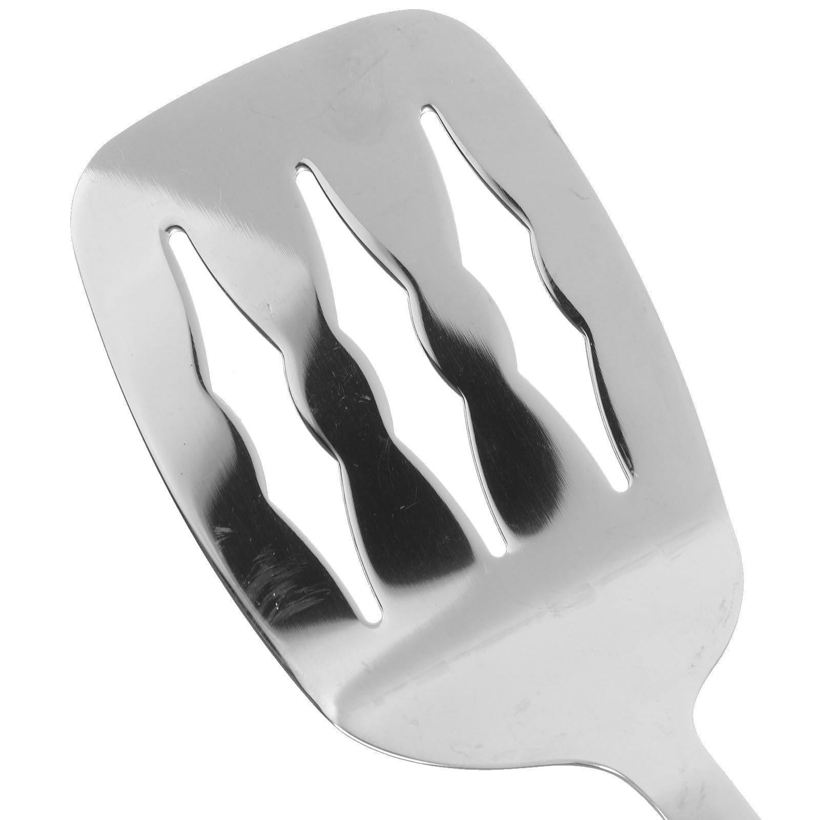 Set di 7 Utensili da Cucina in Acciaio Inox, Argento